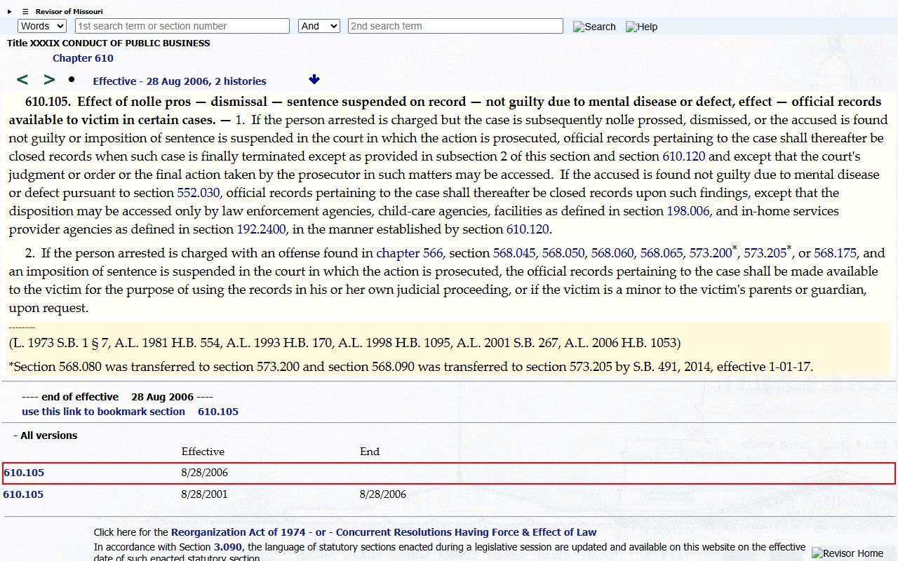 Mercer County criminal court records closure after final dispositions