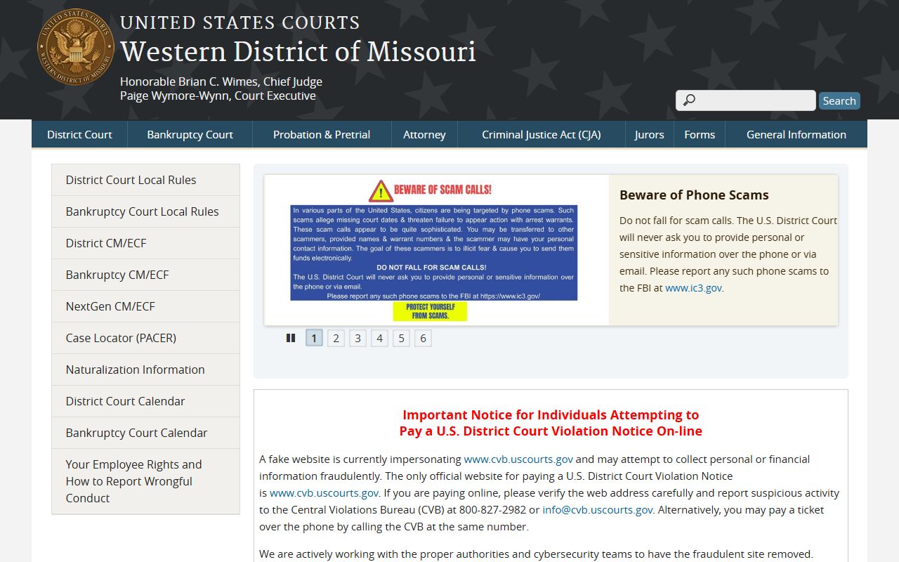 Mercer County Circuit Court federal Western District of Missouri records